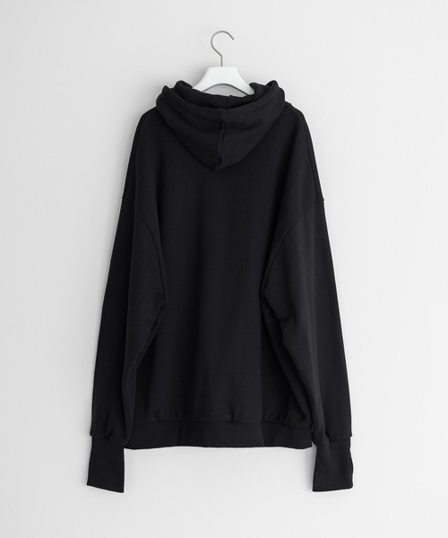 「remer」 ジップアップパーカー MEDIUM ダークグレー メンズ_画像7