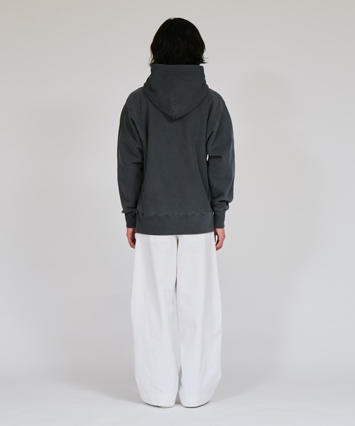 「Champion」 プルオーバーパーカー MEDIUM オリーブ メンズの画像