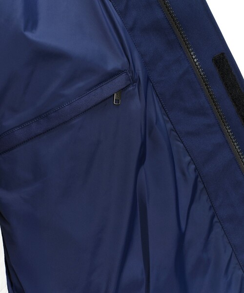 マウンテンパーカー ウインドブレーカー GORE-TEX ゴアテックス 防風 防水 透湿 ミドル丈マルチポケットジャケット メンズの画像