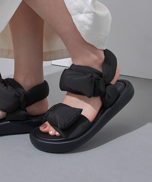 ALM.（アルム） サンダル 「ALM.」VODKA PUFFY SANDALS パフィー