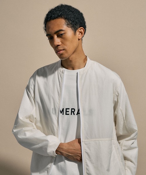 ジャケット・アウター Volume Collar Blouson agawd NUMERALS（ヌメラルズ） ブルゾン アウター 「NUMERALS」STAND-UP