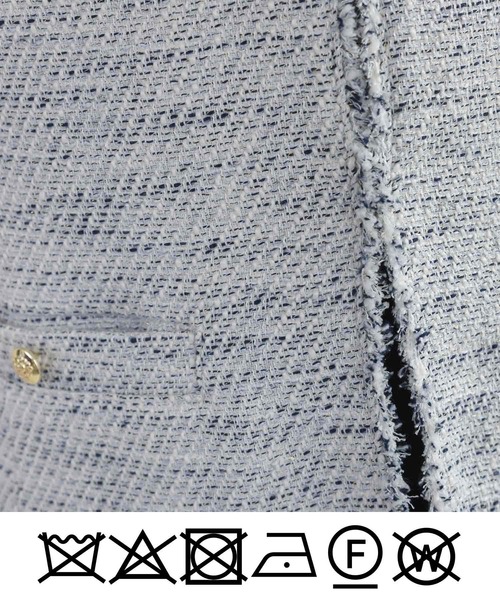 「PICCIN」 ベスト M ネイビー レディース_画像2