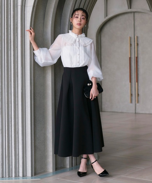 RUIRUE BOUTIQUE（ルイルエブティック） ブラウス シャツ プリーツ