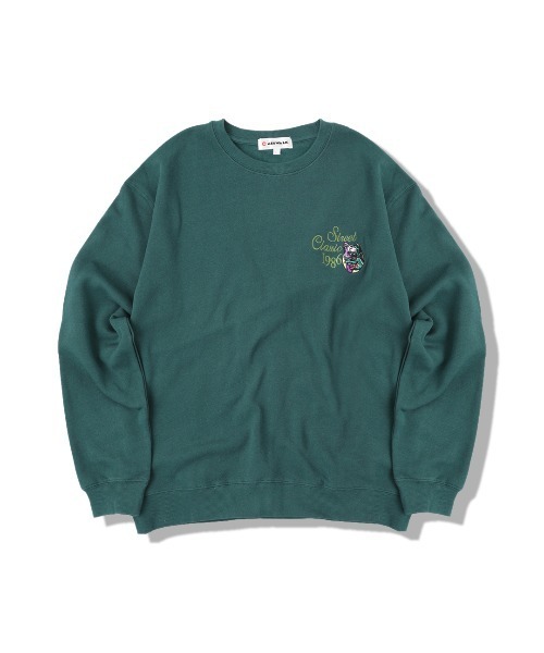 「AIRWALK」 長袖Tシャツ LL 杢グレー メンズ_画像9