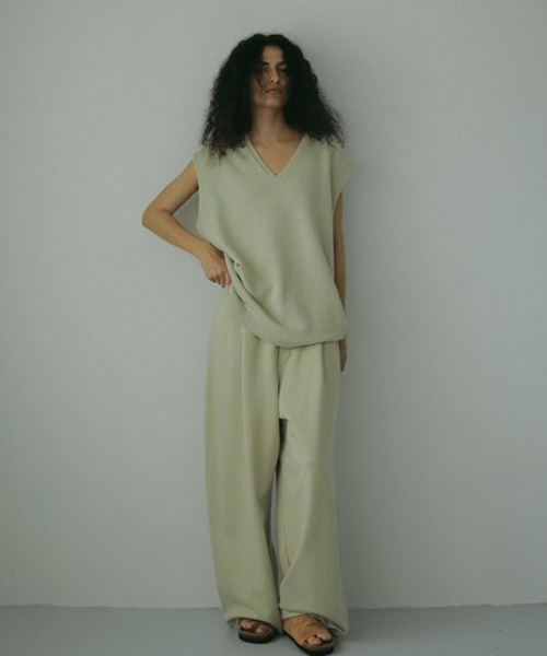 「ETRE TOKYO」 スウェットパンツ M ベージュ レディース_8