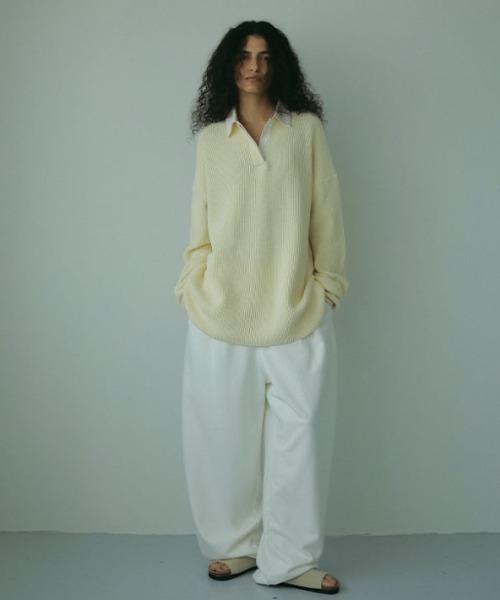「ETRE TOKYO」 スウェットパンツ M ベージュ レディース_12