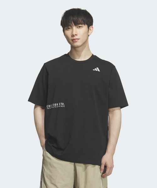 adidas（アディダス） adidas tシャツ ブランドラブ ルーズフィット 