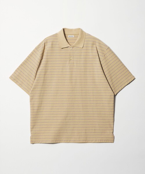 steven alan×crepuscule ポロシャツ ベージュ size1 Steven Alan（スティーブンアラン）の「＜crepuscule × Steven Alan