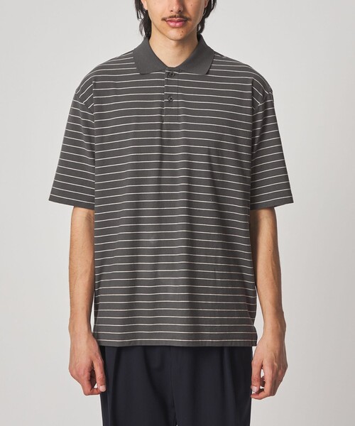 STEVEN ALAN（スティーブンアラン） ポロシャツ ツイスト ボーダー