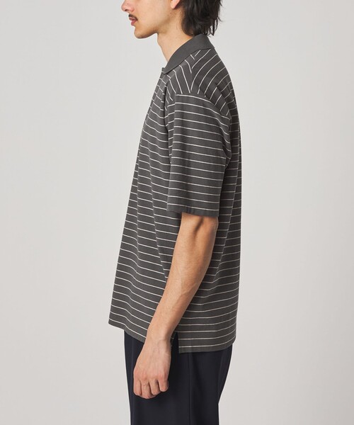 STEVEN ALAN（スティーブンアラン） ポロシャツ ツイスト ボーダー