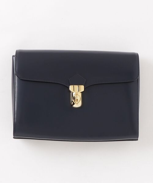 Yves Saint Laurent クラッチバッグ値下げ中‼️12800〜⬇️⬇️⬇️ Yves Saint Laurent（イヴ・サンローラン） クラッチバッグ - ネイビー