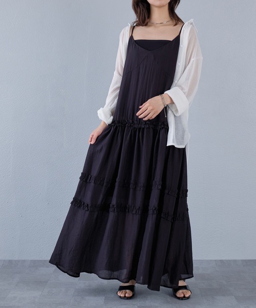 murea ワンピース フリルフレアキャミワンピース : ZOZOTOWN Yahoo!店