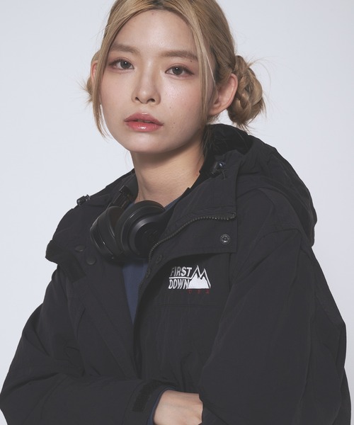 「FIRST DOWN」 マウンテンパーカー X-LARGE ブルー メンズ_画像7