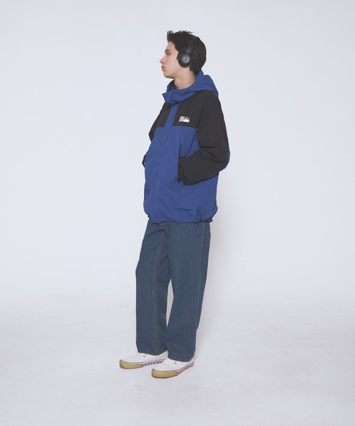 「FIRST DOWN」 マウンテンパーカー X-LARGE ブルー メンズ_画像9