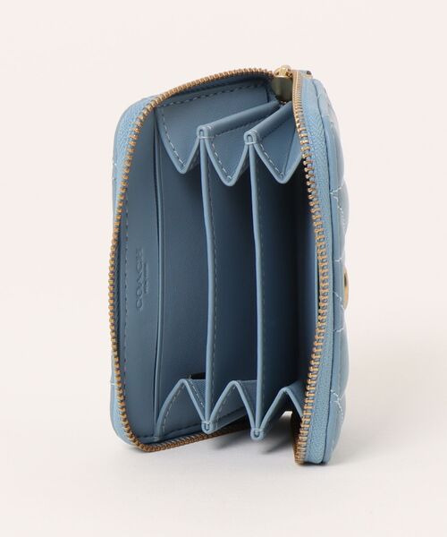 COACH（コーチ） カードケース ONE ブルー系その他 レディース