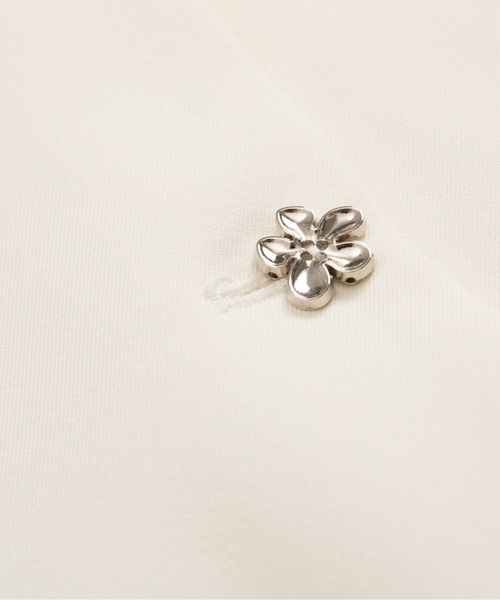 LA POMME petit（ラポミ・プチ） セットアップ Silver Flower Motif