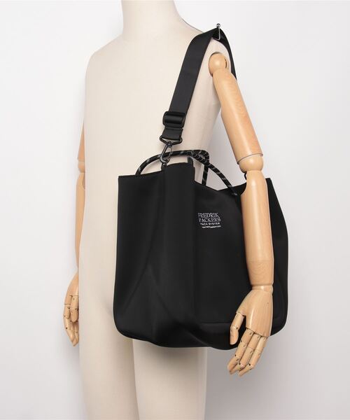 「FREDRIK PACKERS」 トートバッグ FREE ブラック レディース_画像5