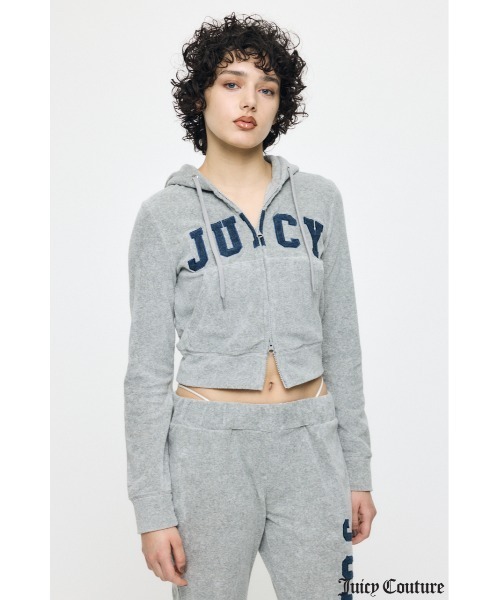 MOUSSY（マウジー） トレーナー スウェット JC TERRY CLOTH ジップフ