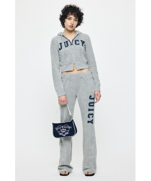 MOUSSY（マウジー） トレーナー スウェット JC TERRY CLOTH ジップフ