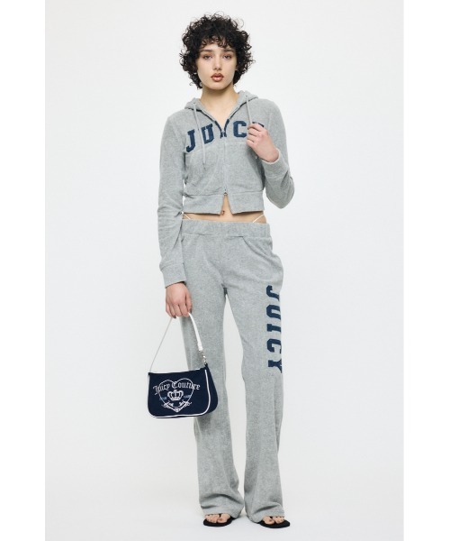 MOUSSY（マウジー） トレーナー スウェット JC TERRY CLOTH ジップフ