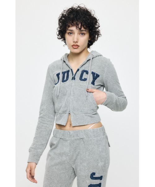 MOUSSY（マウジー） トレーナー スウェット JC TERRY CLOTH ジップフ