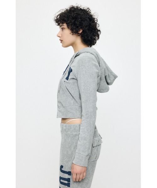 MOUSSY（マウジー） トレーナー スウェット JC TERRY CLOTH ジップフ