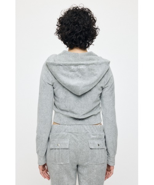 MOUSSY（マウジー） トレーナー スウェット JC TERRY CLOTH ジップフ