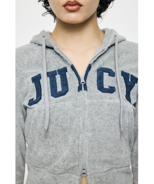 MOUSSY（マウジー） トレーナー スウェット JC TERRY CLOTH ジップフ