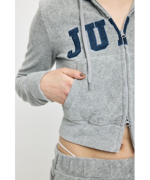 MOUSSY（マウジー） トレーナー スウェット JC TERRY CLOTH ジップフ