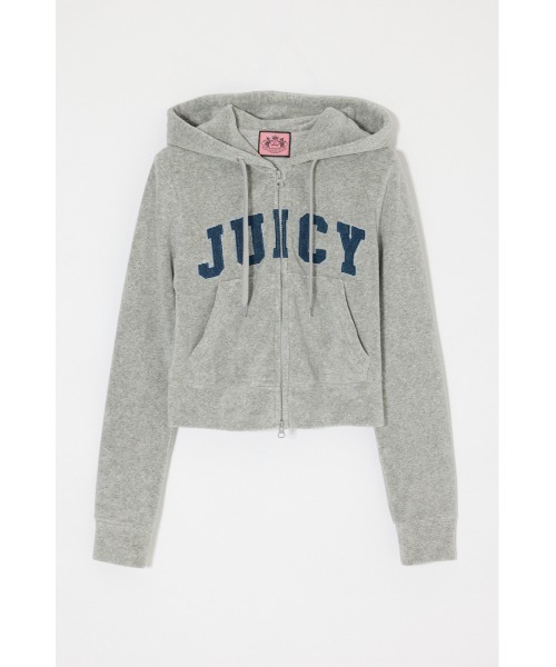 MOUSSY（マウジー） トレーナー スウェット JC TERRY CLOTH ジップフ