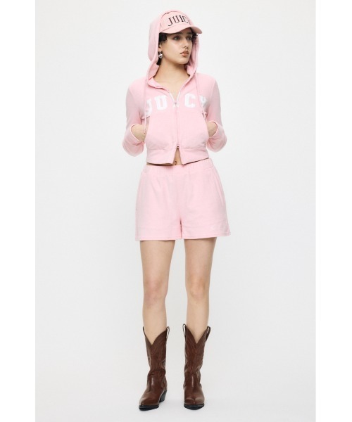 MOUSSY（マウジー） トレーナー スウェット JC TERRY CLOTH ジップフ 