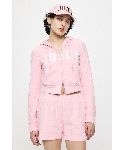 MOUSSY（マウジー） トレーナー スウェット JC TERRY CLOTH ジップフ