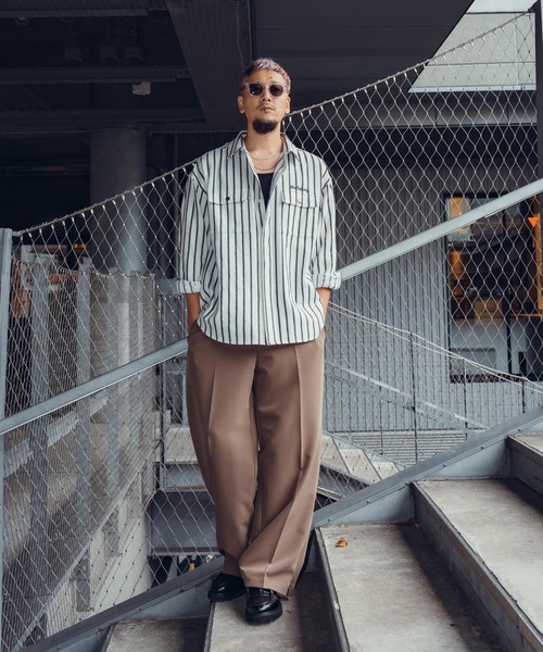 「Subciety」 長袖シャツ X-LARGE ブラック メンズ_画像7