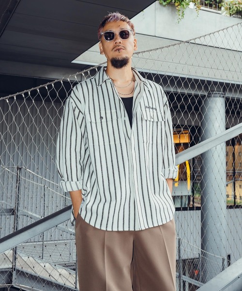 「Subciety」 長袖シャツ X-LARGE ブラック メンズ_画像8