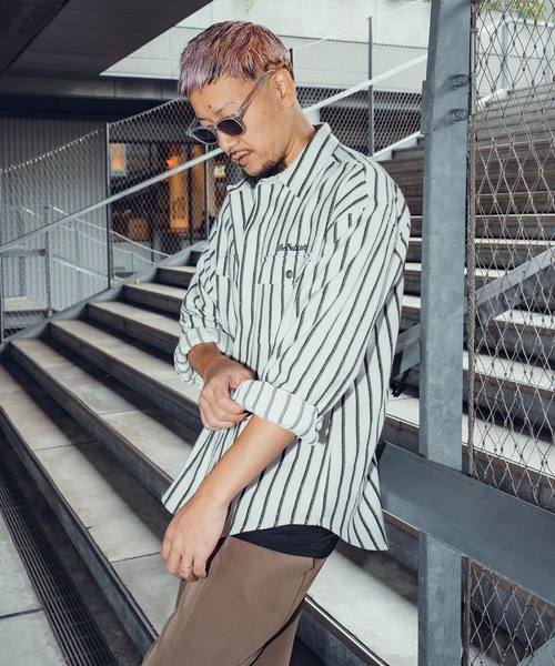 「Subciety」 長袖シャツ X-LARGE ブラック メンズ_画像9