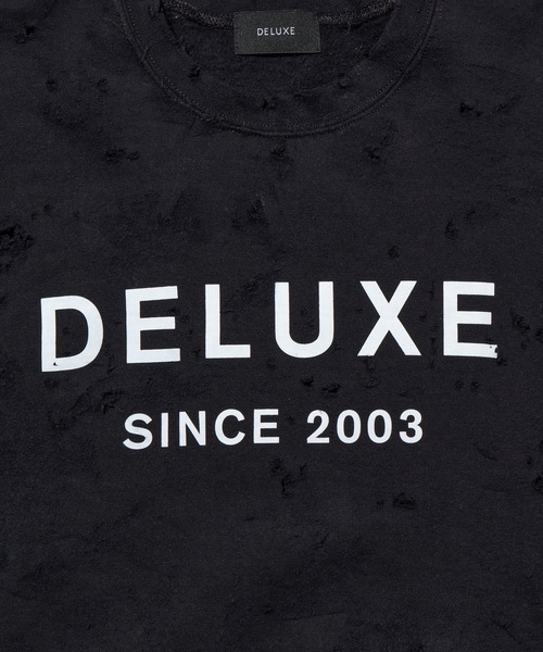 DELUXE（デラックス） トレーナー スウェット DELUXE LOGO SAVAGE CREW