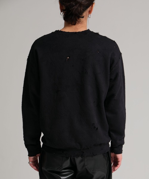 DELUXE（デラックス） トレーナー スウェット DELUXE LOGO SAVAGE CREW