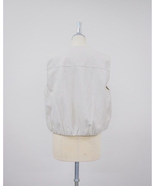 レザージャケット ライダース Fake Leather Vest レディース | Julep | 04