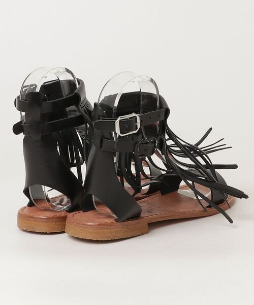 「EDER SHOES」 フラットサンダル 36 ブラック レディース_画像2