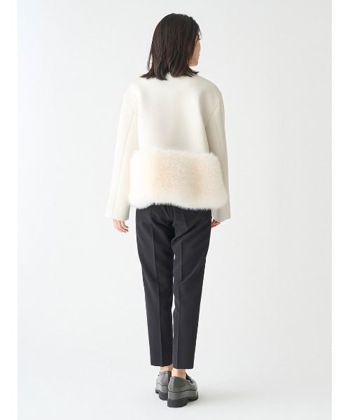 CELFORD（セルフォード） ノーカラーコート 38 グレー レディース