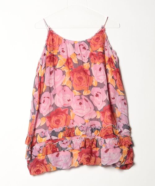 「KAREN WALKER」 キャミソールブラウス 6 ピンク レディース_画像2