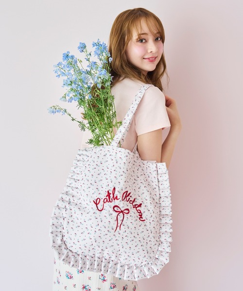 Cath Kidston（キャス・キッドソン） ポーチ フリルトートバッグ Rose