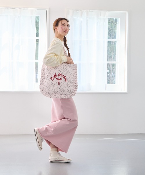 Cath Kidston（キャス・キッドソン） ポーチ フリルトートバッグ Rose