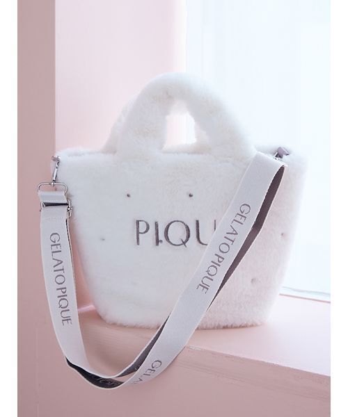 gelato pique（ジェラートピケ） ショルダーバッグ バッグ ファー