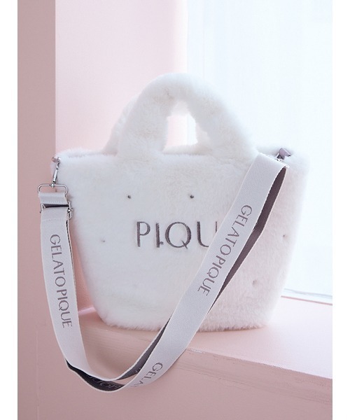 gelato pique（ジェラートピケ） ショルダーバッグ バッグ ファー