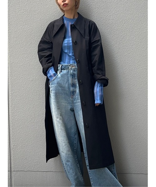 「BLACK BY MOUSSY」 デニムパンツ 1 ライトブルー レディース_画像4