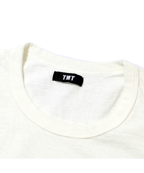 「TMT」 半袖Tシャツ MEDIUM シルバー メンズ_画像6