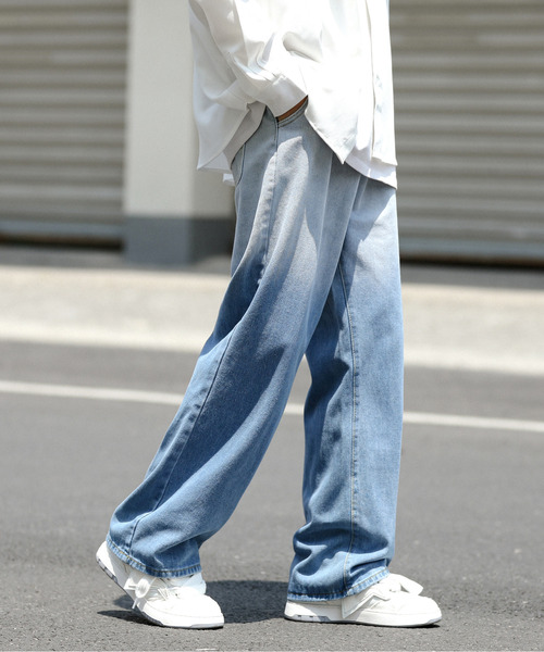 「neos」 デニムパンツ LARGE ブラック メンズ_画像3