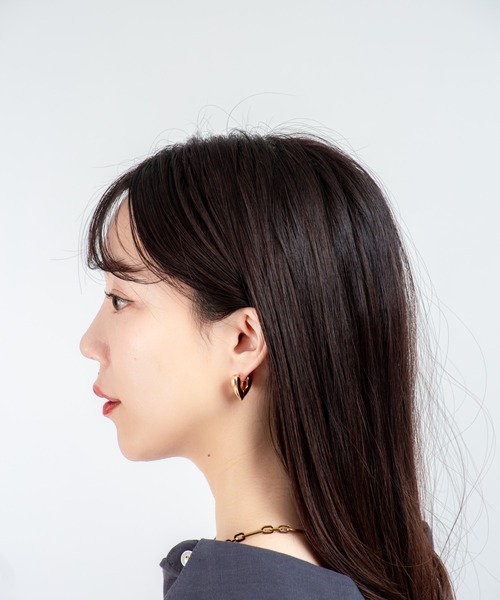 ANNIKA INEZ　ハートフープピアス　スモール ANNIKA INEZ（アニカイネズ） ピアス 「ANNIKA INEZ」ハートフープ