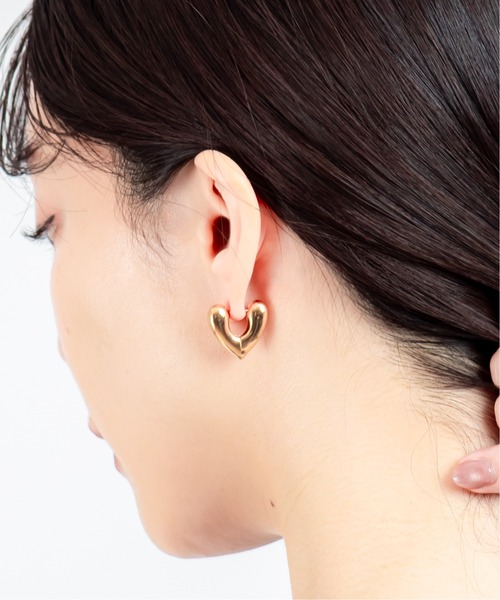 ANNIKA INEZ　ハートフープピアス　スモール ANNIKA INEZ（アニカイネズ） ピアス 「ANNIKA INEZ」ハートフープ